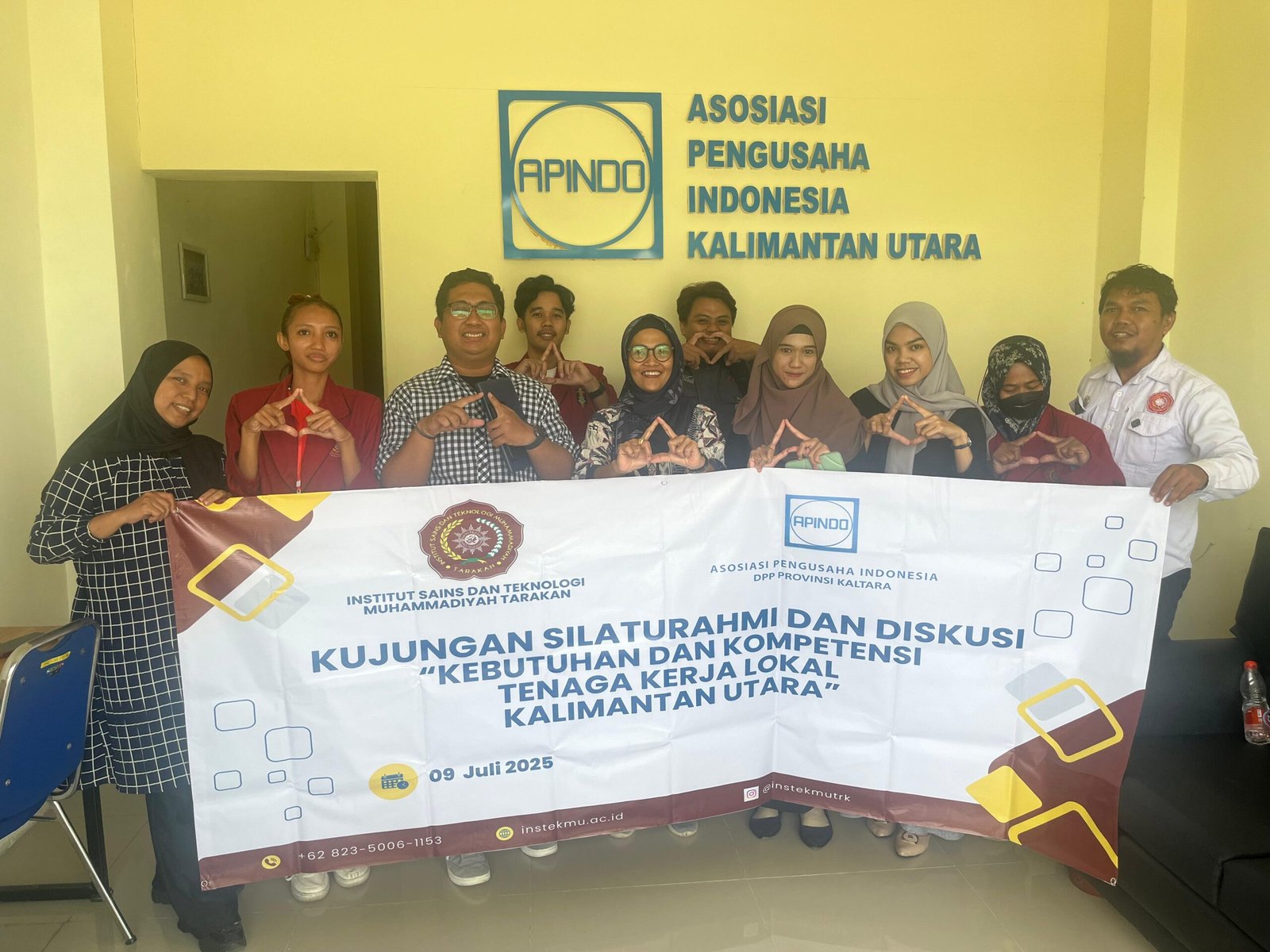 INSTEKMU Tarakan dan APINDO Kaltara Jalin Kemitraan Strategis, Bahas Kebutuhan Tenaga Kerja Lokal